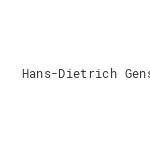 Hans-Dietrich Genscher